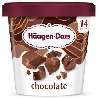 Häagen-Dazs chocolate ice cream