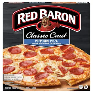Red Baron pizza